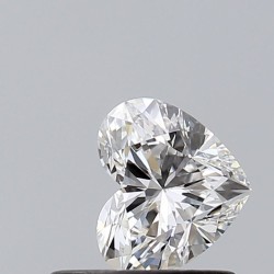 Diament serce, 0.54ct, VS1, E, GIA 2527864245