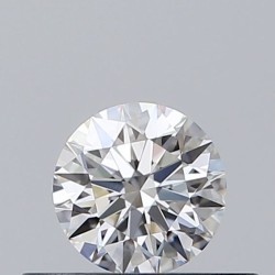 Diament szlif okrągły, 0.3ct, VVS2, F, GIA 6532452500