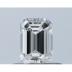 Diament szlif szmaragdowy, 0.4ct, VVS2, E, GIA 2235631445