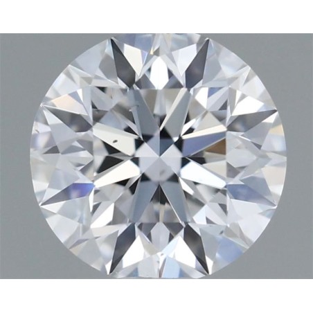 Diament szlif okrągły, 0.6ct, SI1, D, GIA 1507754960