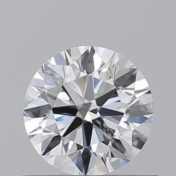 Diament szlif okrągły, 0.6ct, SI2, E, GIA 1535579376