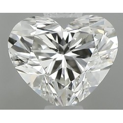 Diament serce, 0.61ct, SI2, I, GIA 2536256285