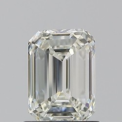 Diament szlif szmaragdowy, 1.0ct, VS1, H, IGI 728524166