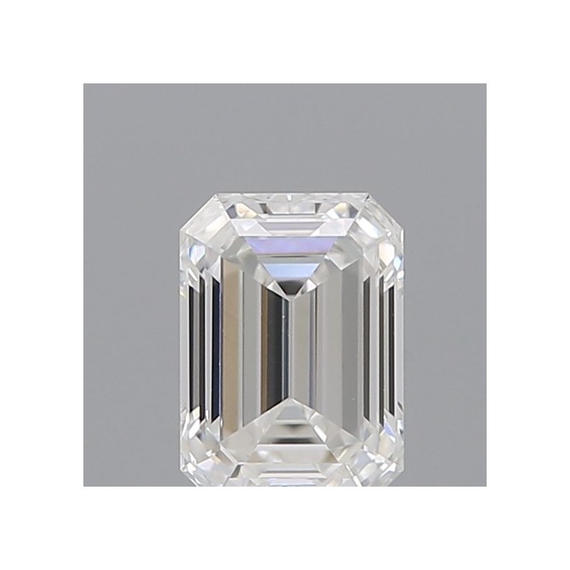 Diament szlif szmaragdowy, 0.5ct, VVS1, F, GIA 7446670663