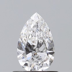 Diament szlif gruszkowy, 0.5ct, SI1, D, GIA 7536278666