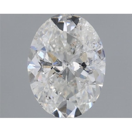 Diament szlif owalny, 1.0ct, SI2, G, HRD 250000099217