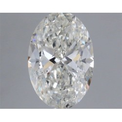 Diament szlif owalny, 1.0ct, SI2, H, HRD 250000108678