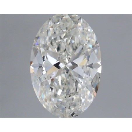 Diament szlif owalny, 1.0ct, SI2, H, HRD 250000108678