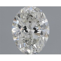 Diament szlif owalny, 1.0ct, SI2, G, HRD 250000099247