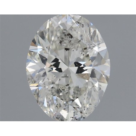 Diament szlif owalny, 1.0ct, SI2, G, HRD 250000099247