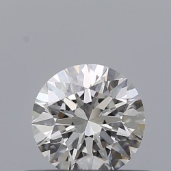 Diament szlif okrągły, 0.42ct, VVS1, E, GIA 6531486610