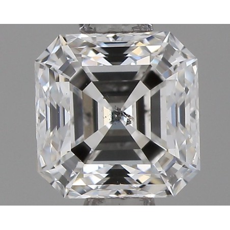 Diament szlif szmaragdowy kwadratowy, 0.7ct, SI2, E, GIA 6415714654