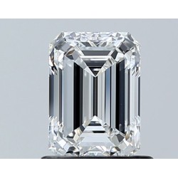 Diament szlif szmaragdowy, 1.0ct, VVS2, E, GIA 6531156072