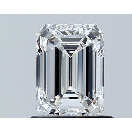 Diament szlif szmaragdowy, 1.0ct, VVS2, E, GIA 6531156072