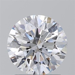 Diament szlif okrągły, 1.5ct, SI1, D, GIA 2536304374