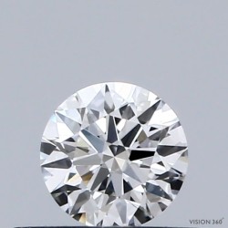 Diament szlif okrągły, 0.3ct, VS1, H, GIA 2526915378