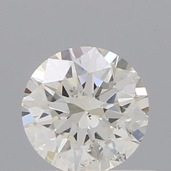 Diament szlif okrągły, 0.5ct, SI2, I, IGI 696552292