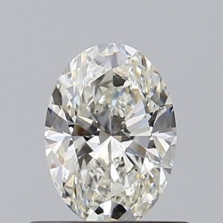 Diament szlif owalny, 0.51ct, SI1, I, GIA 6531271977