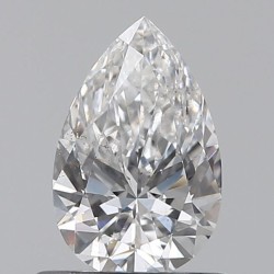 Diament szlif gruszkowy, 0.61ct, SI2, E, GIA 6535525045