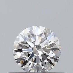 Diament szlif okrągły, 0.4ct, VVS2, E, GIA 2538103968