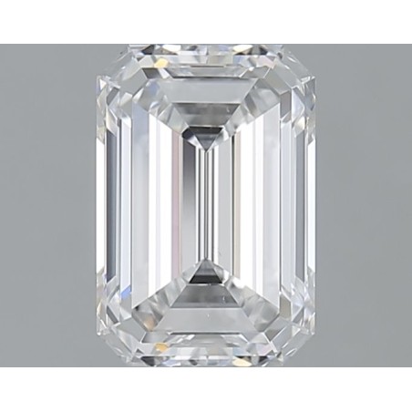Diament szlif szmaragdowy, 1.5ct, VS2, D, GIA 6531335604