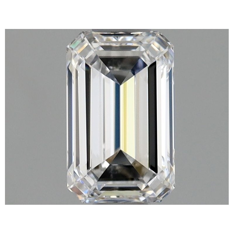 Diament szlif szmaragdowy, 0.6ct, VVS1, D, GIA 6237405198