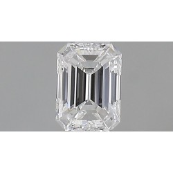 Diament szlif szmaragdowy, 0.41ct, VVS1, D, GIA 2537343432