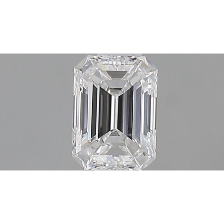 Diament szlif szmaragdowy, 0.41ct, VVS1, D, GIA 2537343432