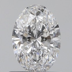 Diament szlif owalny, 0.6ct, SI1, D, GIA 3535236609