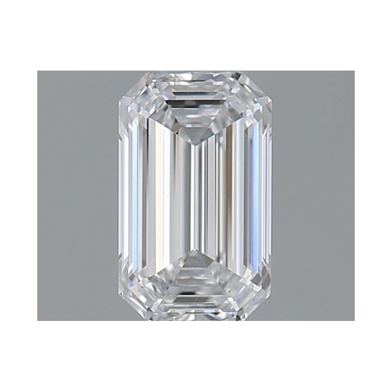 Diament szlif szmaragdowy, 0.7ct, VS2, D, GIA 6535102233