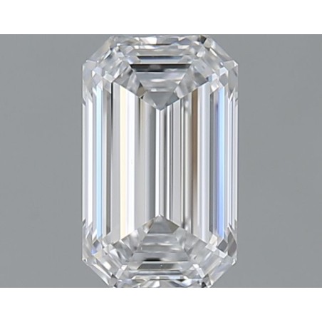 Diament szlif szmaragdowy, 0.7ct, VS2, D, GIA 6535102233