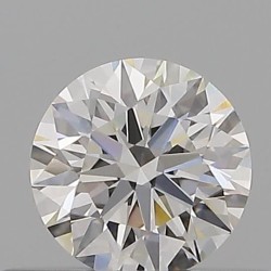 Diament szlif okrągły, 0.37ct, VS1, F, GIA 7538160034