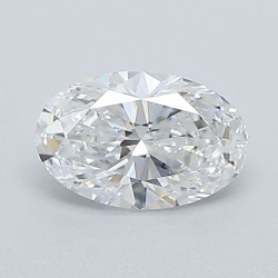 Diament szlif owalny, 0.55ct, VVS2, E, GIA 6237150137