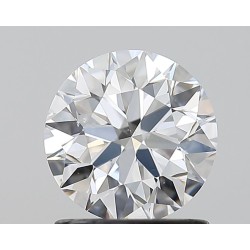 Diament szlif okrągły, 1.08ct, SI1, D, GIA 6512123963