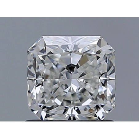 Diament szlif radiant kwadratowy, 0.9ct, SI1, H, GIA 1395428707