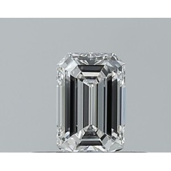 Diament szlif szmaragdowy, 0.32ct, VS1, E, GIA 2516766263