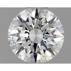 Diament szlif okrągły, 0.5ct, SI1, F, GIA 2536185442