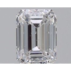 Diament szlif szmaragdowy, 0.7ct, SI1, E, GIA 3395574039