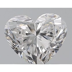 Diament serce, 0.91ct, SI1, D, GIA 5403413377