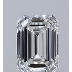 Diament szlif szmaragdowy, 0.41ct, VS1, F, GIA 6525307079