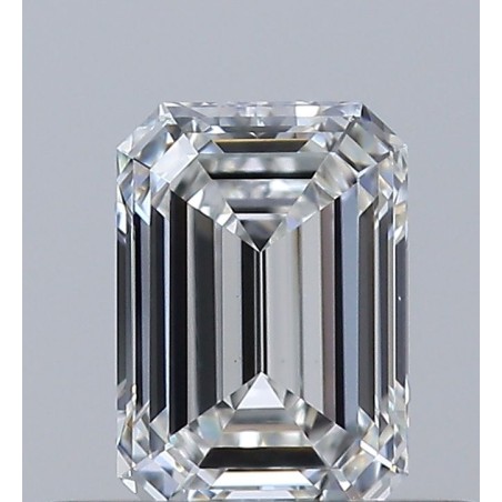 Diament szlif szmaragdowy, 0.41ct, VS1, F, GIA 6525307079
