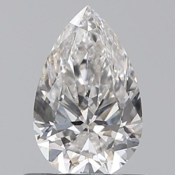 Diament szlif gruszkowy, 0.6ct, SI1, F, GIA 6535154541