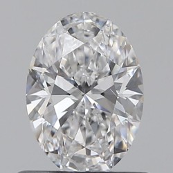 Diament szlif owalny, 0.6ct, VS2, D, GIA 7533363776