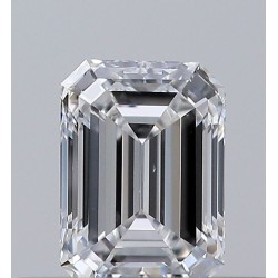 Diament szlif szmaragdowy, 0.3ct, VS2, D, GIA 7523769611