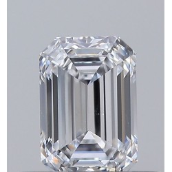 Diament szlif szmaragdowy, 0.38ct, SI1, D, GIA 2518748677