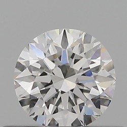 Diament szlif okrągły, 0.41ct, VVS1, E, GIA 7536215335