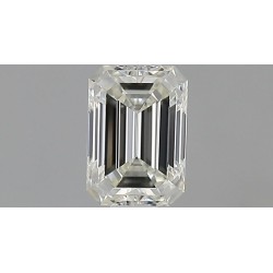 Diament szlif szmaragdowy, 0.62ct, VVS1, H, IGI 733560544