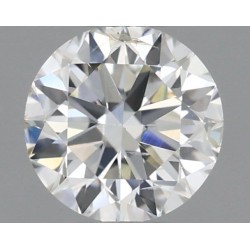 Diament szlif okrągły, 0.3ct, SI2, I, IGI 681562649