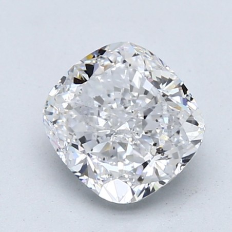 Diament szlif poduszkowy brylantowy, 1.9ct, SI2, D, GIA 7431334651