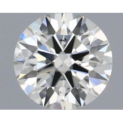 Diament szlif okrągły, 0.42ct, SI1, I, IGI 691517558